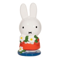 Miffy Holding Daisy Bouquet Figurine