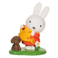 Miffy Gardening with Snuffy Figurine