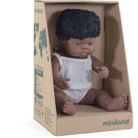 Miniland Doll African Boy 38cm