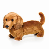 Demdaco Dog Dachshund Soft Plush Toy 28cm