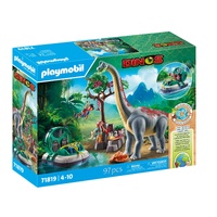 Playmobil Dinos Brachiosaurus with Hovercraft Dinosaurs 71819