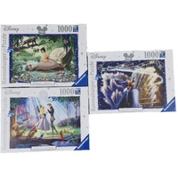 Ravensburger Puzzle 1000pc Bumper 3 Pack - Disney Collectors Jungle Book, Sleeping Beauty, Fantasia