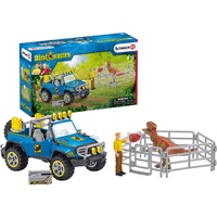 Schleich Dinosaurs Off Road Vehicle with Dino Outpost 41464