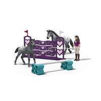 Schleich Horse Club Lisa's Tournament Training Playset 42776