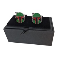 Russell Collection - Cufflinks Mandalorian Star Wars Men's Gift