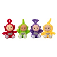 Teletubbies Super Soft Collectables, Po, Tinky Winky, Laa-Laa & Dipsy 4 pc Plush Toy Set