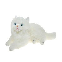 Cotton Candy Cat White Lying 30cm Plush Soft Toy