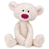 Gund Plush Toy - Bear Toothpick - Confetti White 38cm