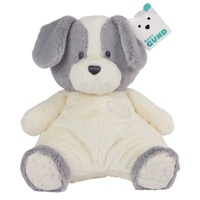 Gund Plush Toy - Oh So Snuggly Dog - Grey White Puppy 30cm