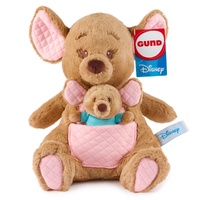 Disney x Gund Plush Toy  - Oh So Snuggly Winnie the Pooh - Kanga & Roo 34cm