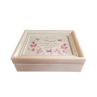 Cottage Garden Jewellery Music Box - Clair De Lune - Friend Angels Among Us