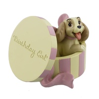 Disney Gifts - Lady Birthday Girl - Lady & the Tramp Figurine 7cm