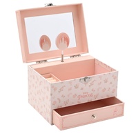 Disney Gifts - Princess Pastel Musical Jewellery Box - Belle Tiana Merida Jasmine Rapunzel Pocahontas - Multi