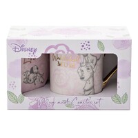 Disney Gifts - 101 Dalmatians - Worlds Best Mum - Mug and Coaster Gift Set