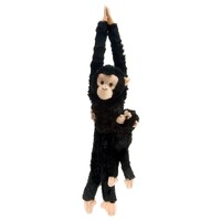 Wild Republic Plush Toy - Hanging Monkey Chimpanzee & Baby 50cm