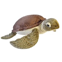 Wild Republic Plush Toy - Cuddlekins Jumbo Green Sea Turtle 69cm