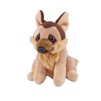 Wild Republic Pocketkins Eco German Shepherd 13cm Soft Plush Toy