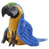 Wild Republic Macaw Bird Blue Yellow Artist Collection Large Plush Soft Toy