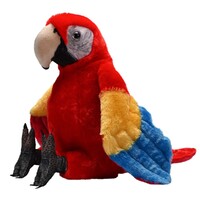 Wild Republic Macaw Bird Scarlet Artist Collection Large Plush Soft Toy