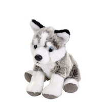Wild Republic Pocketkins Eco Husky 13cm Soft Plush Toy