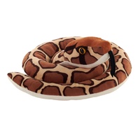 Wild Republic Plush Toy - Snake Green Burmese Tree Python Coiled 91cm