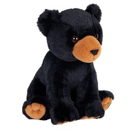 Wild Republic Plush Toy - Earthkins Black Bear 25cm