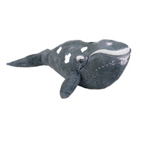 Wild Republic Cuddlekins Eco Northern Right Whale 30cm Soft Plush Toy
