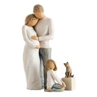 Willow Tree Family Home Joyful Child Love My Cat (Dark) by Susan Lordi