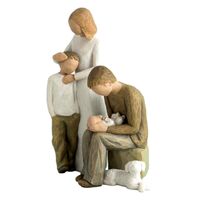 Willow Tree Family New Dad Mother Son Love My Dog by Susan Lordi