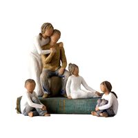 Willow Tree Family You & Me (Dark) Caring Thoughtful Spirited Child (Dark) by Susan Lordi